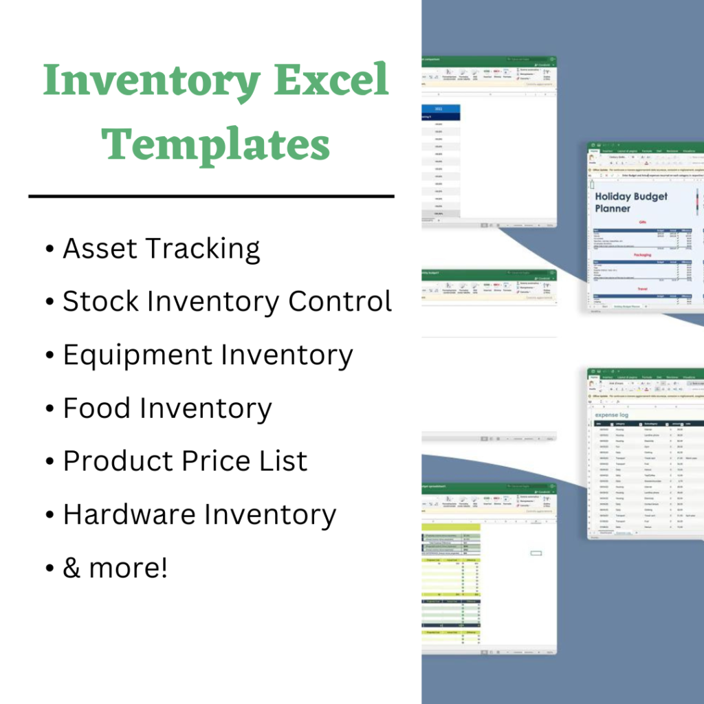 Inventory Excel Templates