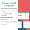 Personal Excel Templates